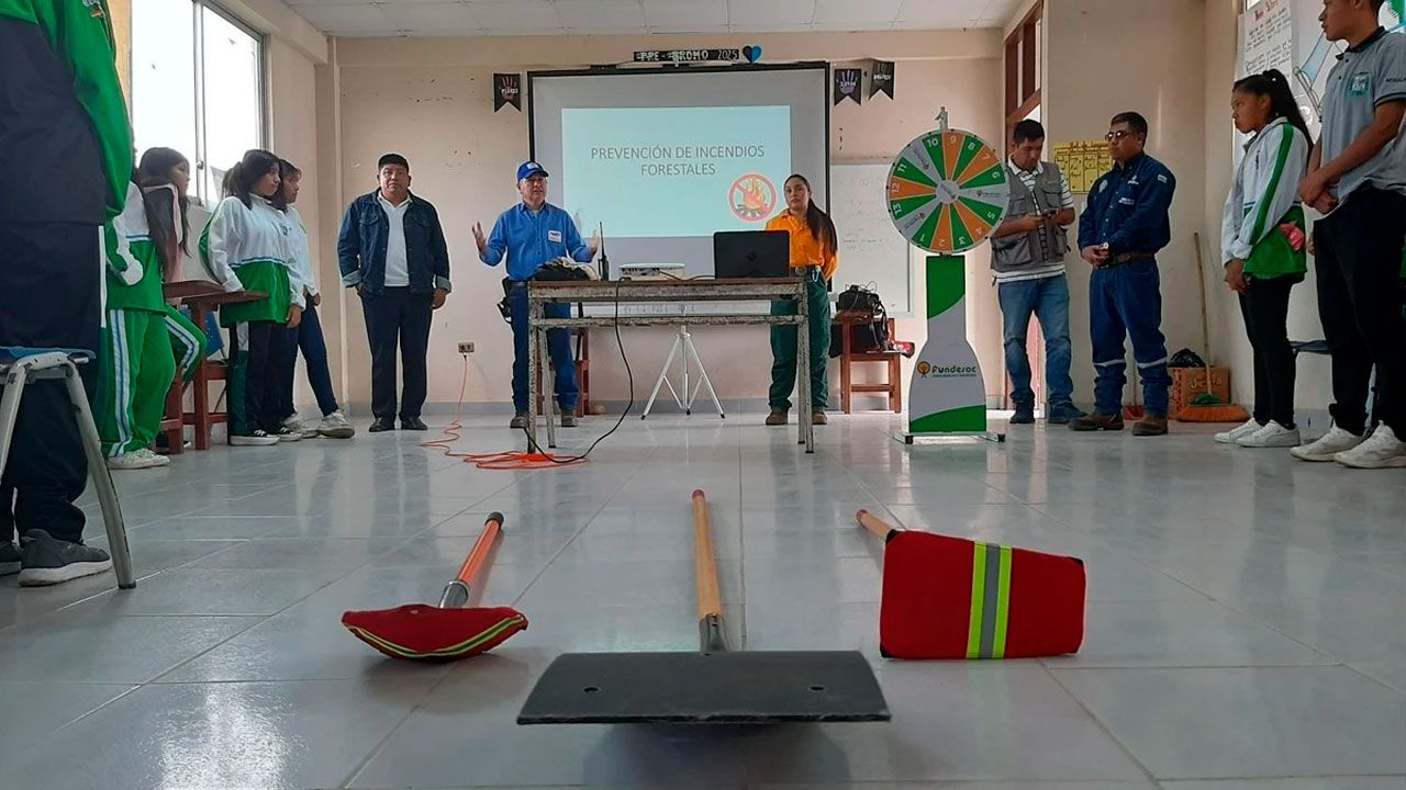 TotalEnergies impulsa campaña de prevención de incendios forestales en alto parapetí