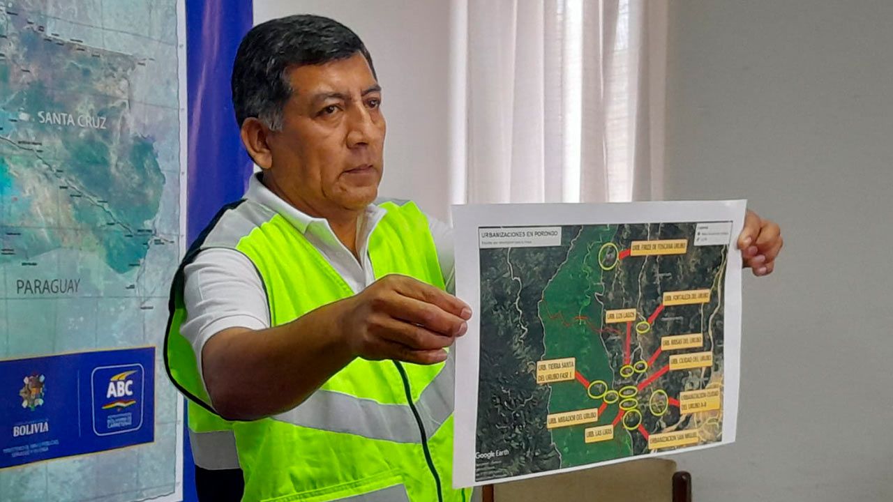 ABC y Gobernación de Santa Cruz discrepan sobre carretera y urbanización