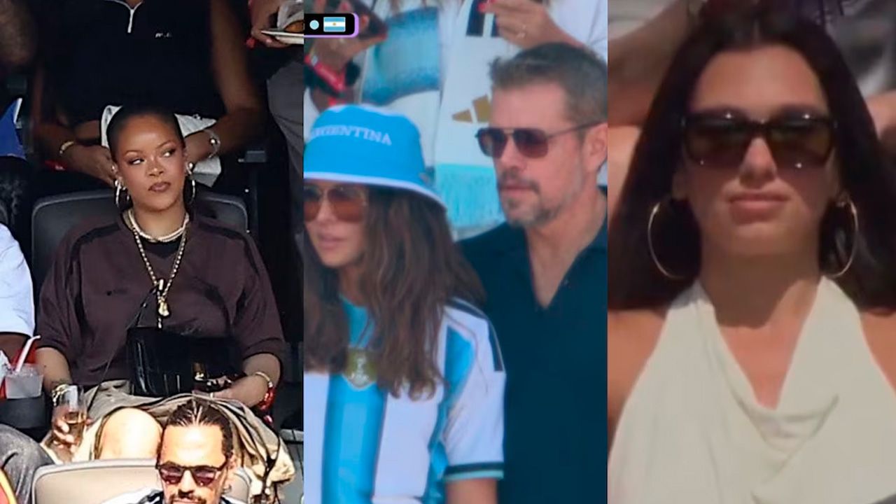 La final del Mundial se llena de celebridades