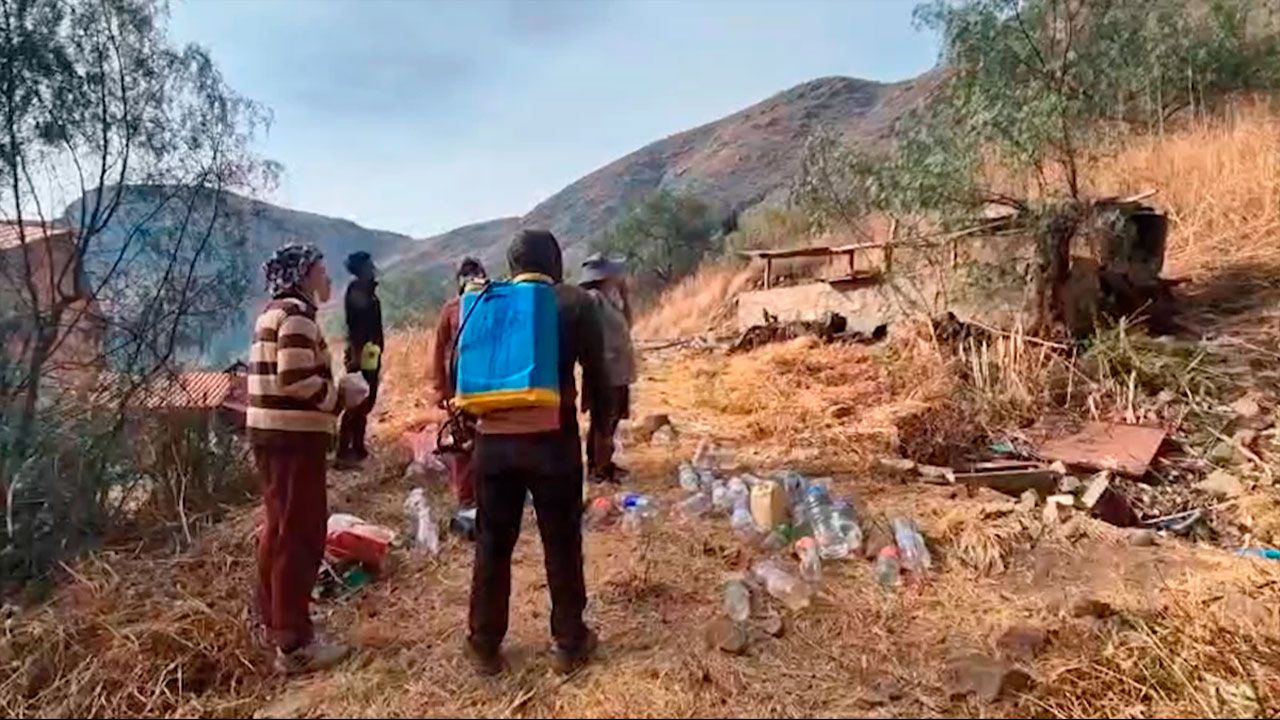 Las llamas amenazan viviendas en Tarija y Cochabamba registra 37 incendios en 2026