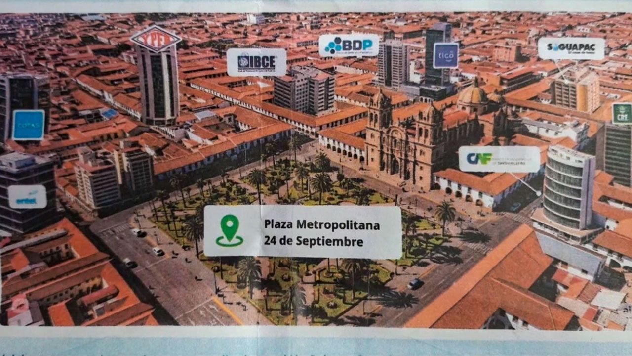 Proponen convertir el centro cruceño en un polo financiero