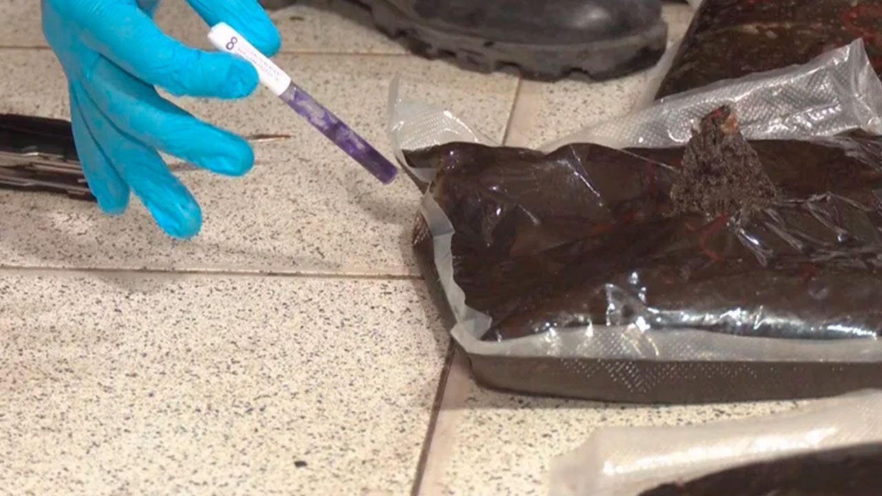 Secuestran 28 kilos de hachís en Montero y aprehenden a dos personas