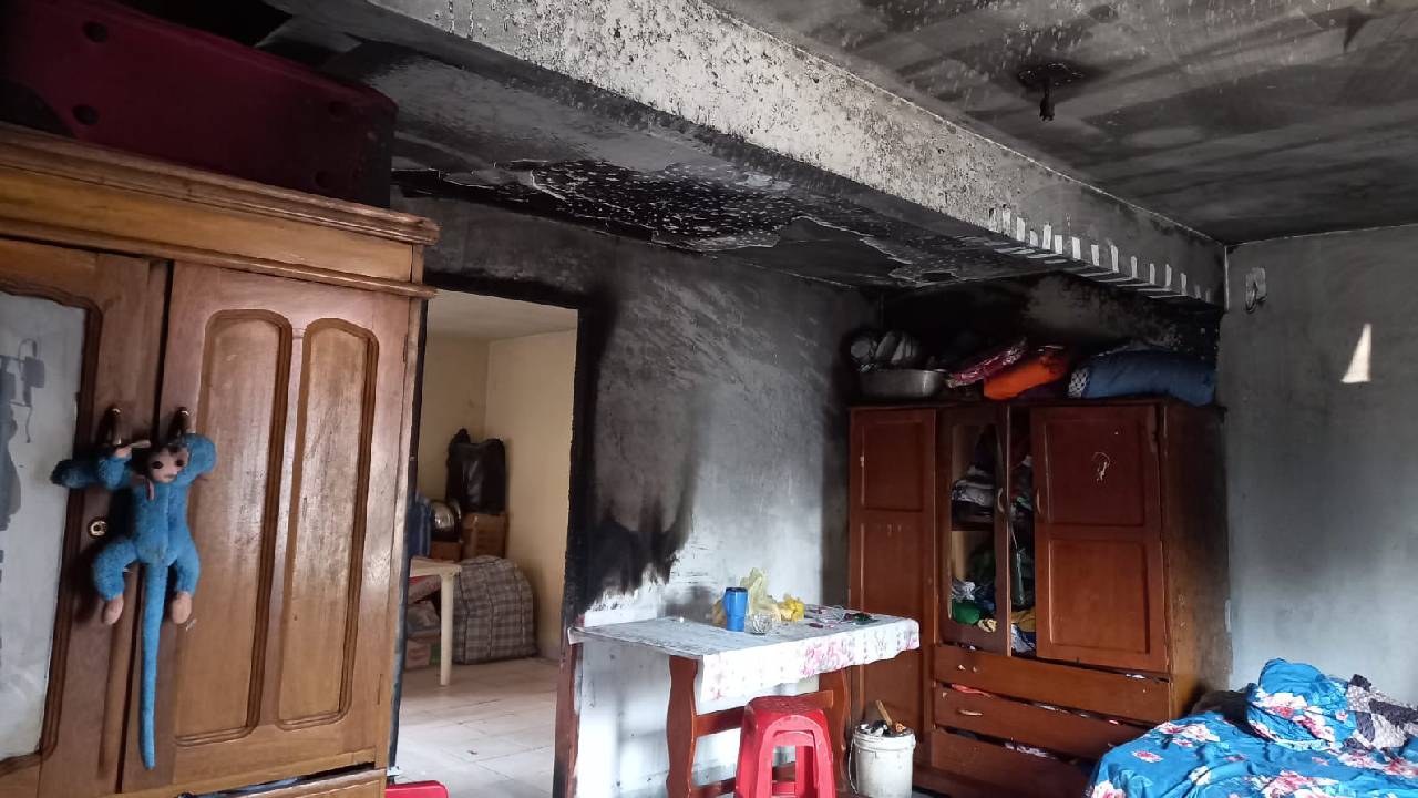 Incendio en el hogar de los padres de Lynette Chama, adolescente desaparecida