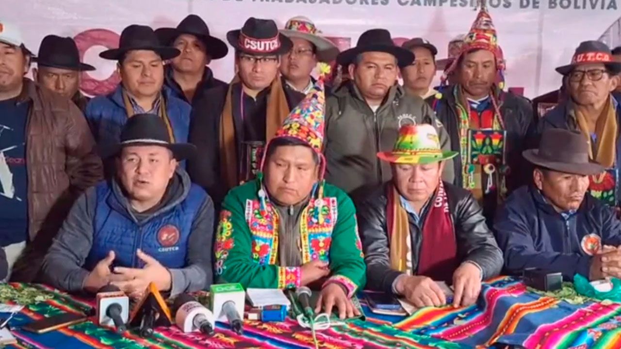 Csutcb de Roca expulsa a David Quispe y afirma que los bloqueos utilizaron a las bases campesinas