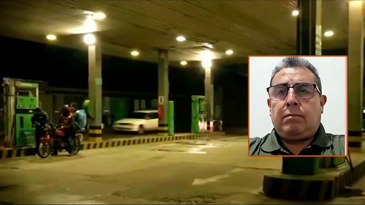 Atraco en surtidor: Policía analiza cámaras para identificar a los delincuentes