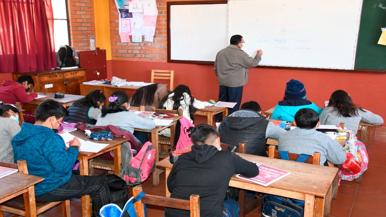 Retorno a clases en La Paz y El Alto será con horario de invierno ampliado
