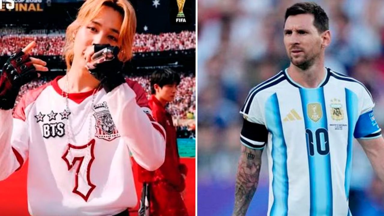 Jersey de Jimin supera en valor a camiseta firmada por Messi