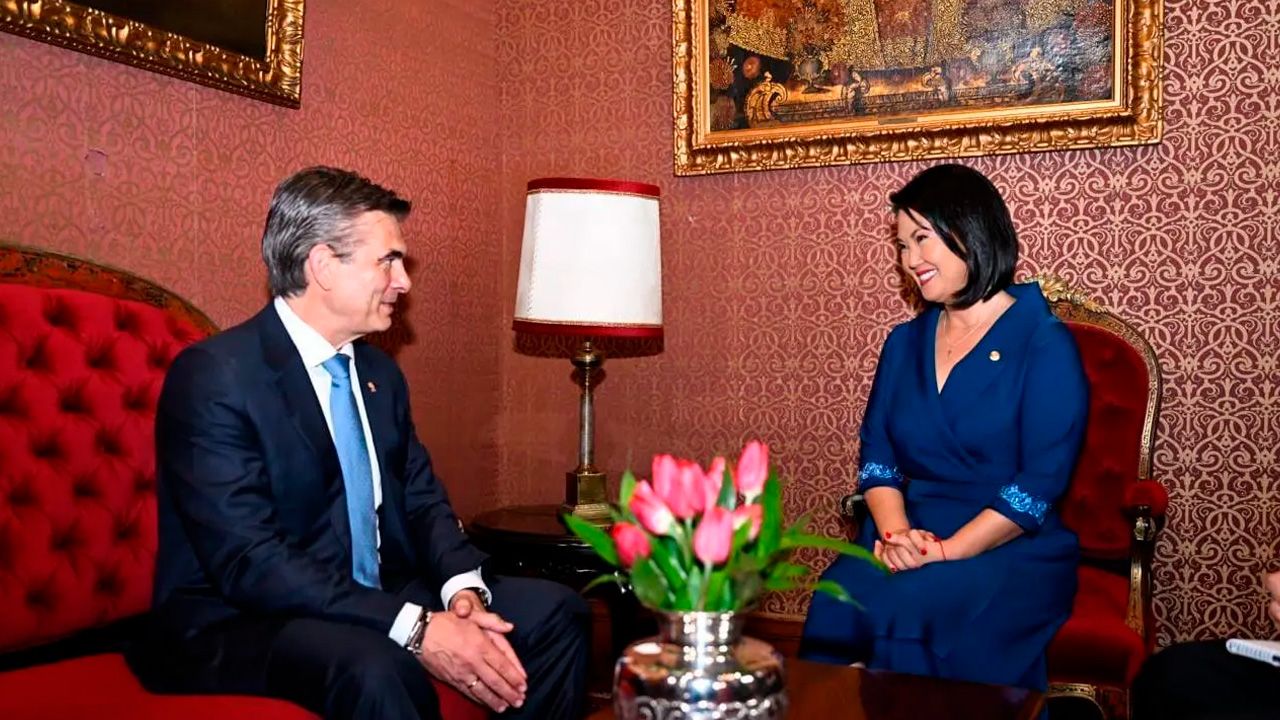 Rodrigo Paz se reúne con Keiko Fujimori para impulsar el puerto de Ilo y la conectividad