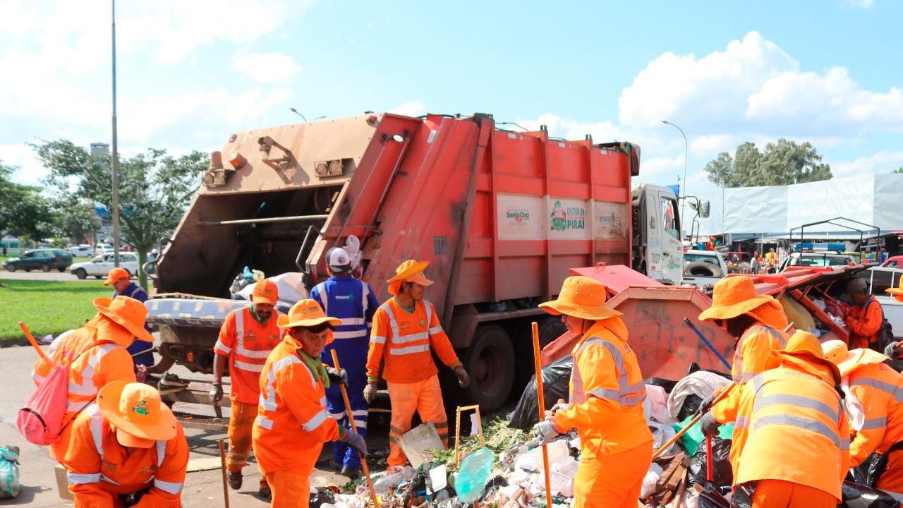 Alcaldía realiza operativo para recuperar espacios públicos en la terminal Bimodal