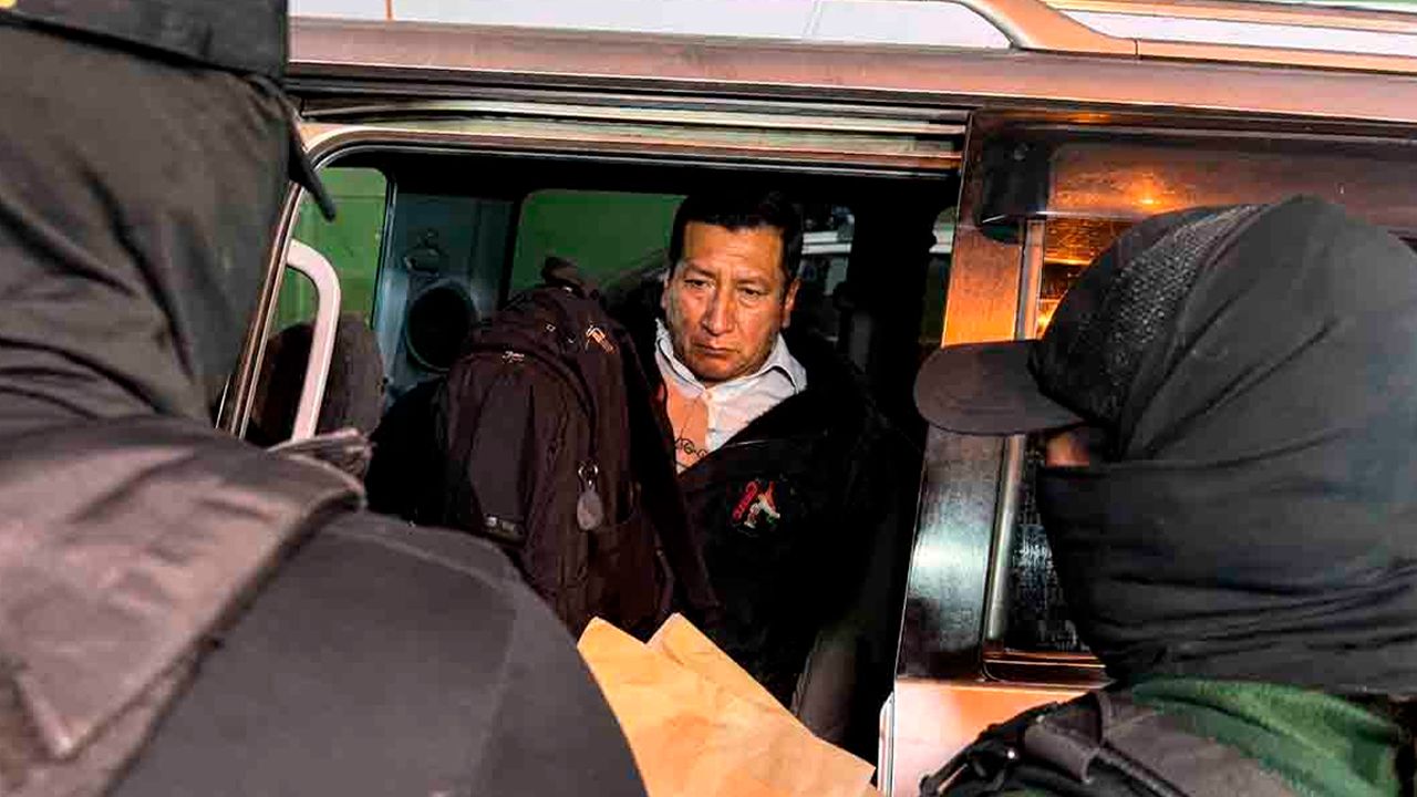 Dictan detención domiciliaria para Freddy Mamani