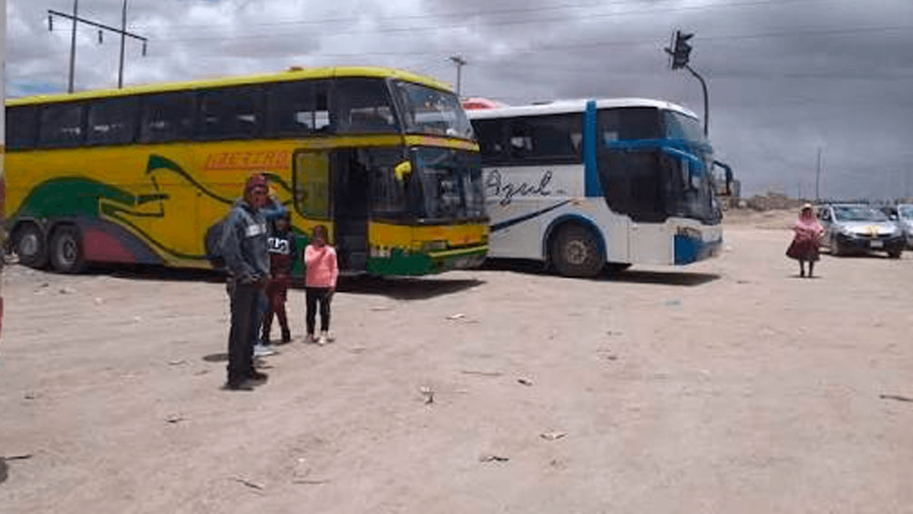 Oruro suspenderá salidas de buses este domingo por seis horas