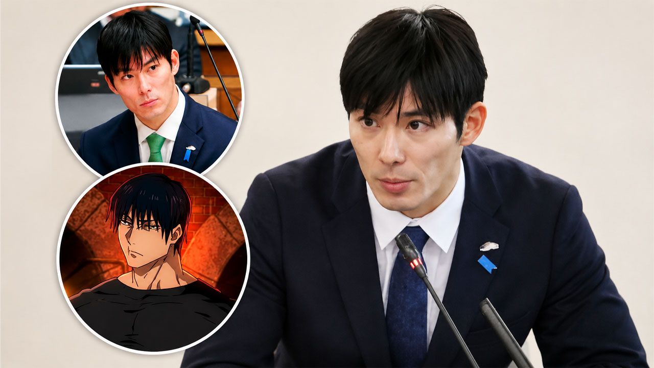 Gobernador japonés se vuelve viral por su parecido con un personaje de anime