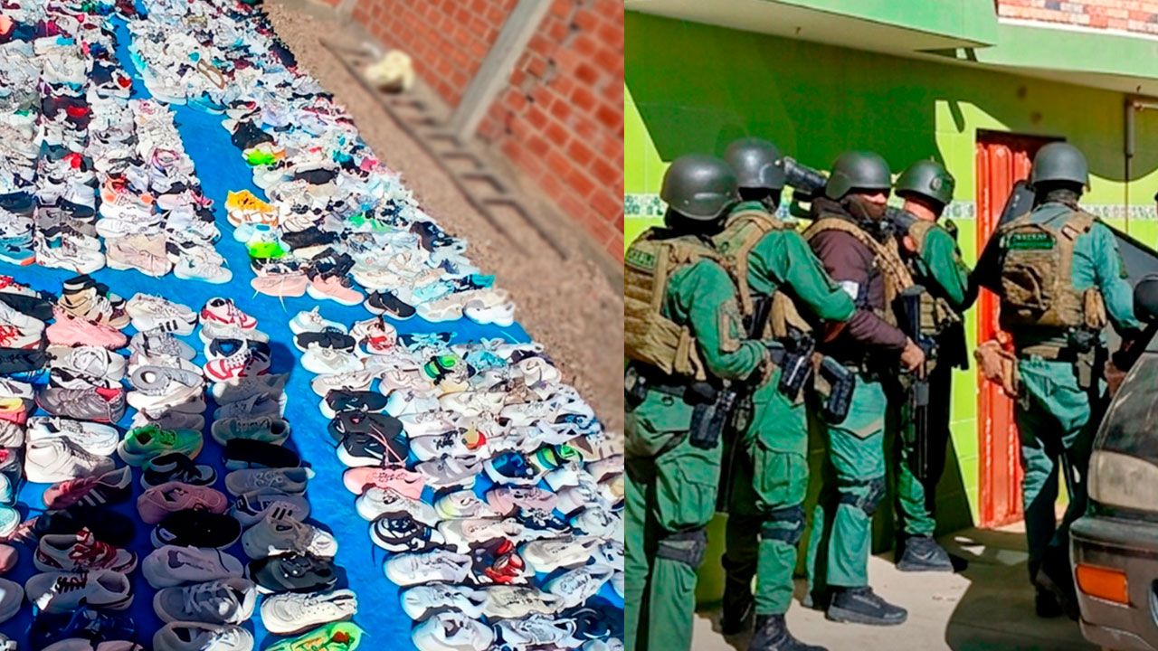 Aduana Nacional decomisa siete toneladas de prendería usada de contrabando en Oruro