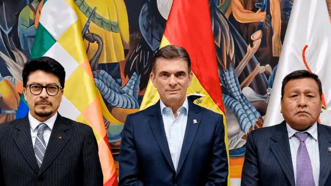 Aramayo defiende al nuevo canciller Héctor Huanca