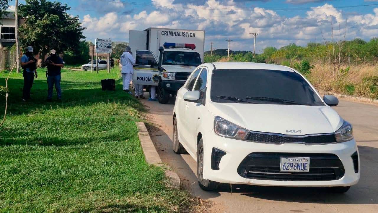 Hallan vehículo usado en el sicariato de un brasileño