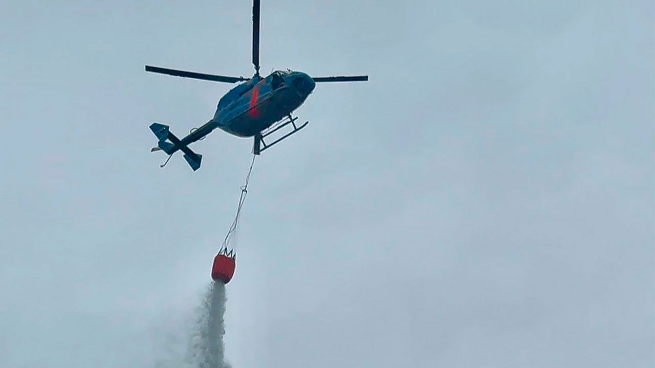 Bolivia realiza primer curso helitransportado para bomberos forestales