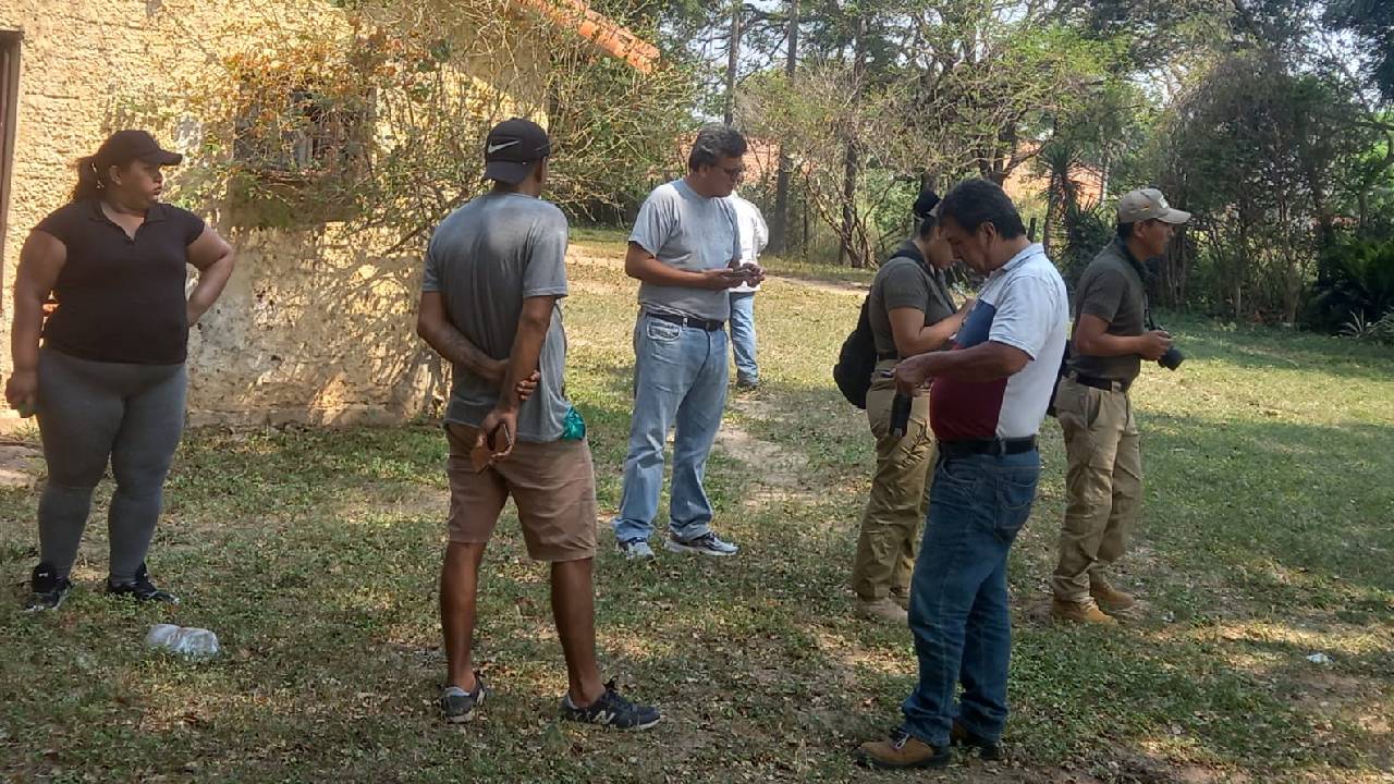 Caso hombre desaparecido en Paurito: Operativo con perros adiestrados 