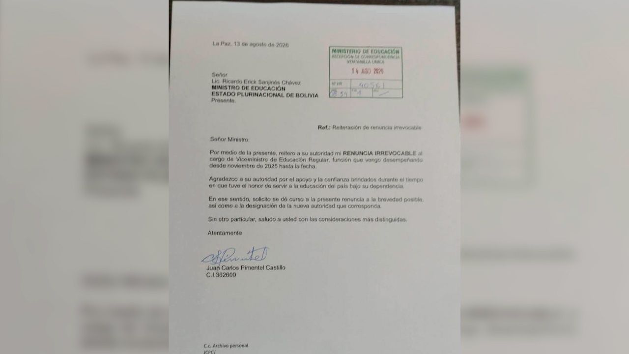 Circula supuesta renuncia del viceministro de Educación Regular