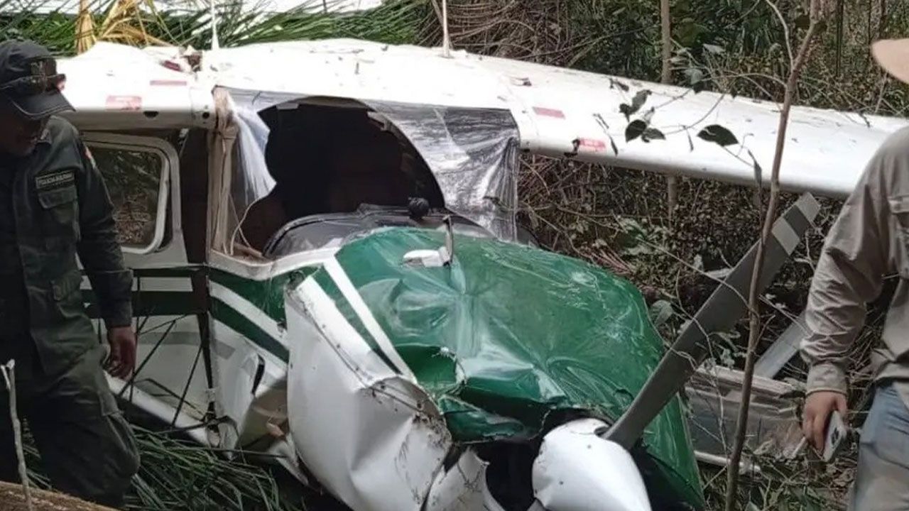 Accidente de avioneta en Beni deja un piloto fallecido y un fiscal desaparecido