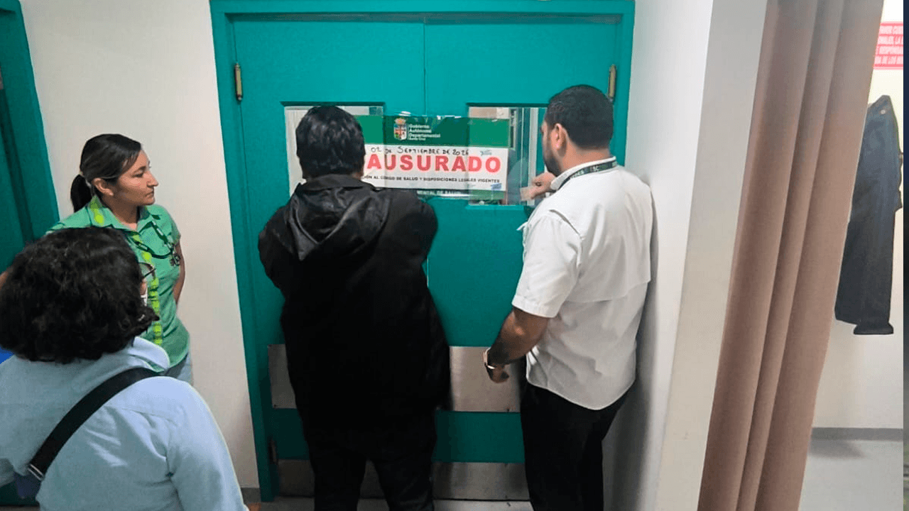 Sedes clausura quirófano y esterilización de clínica tras fuga de gas