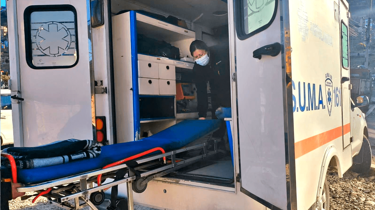 Alcaldía de El Alto activa respuesta inmediata de su sistema de salud con ambulancias del SUMA tras las explosiones en Viacha