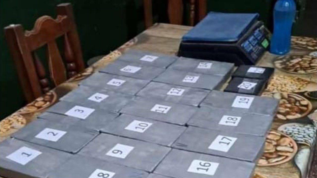 Boliviano detenido con 21 Kilos de cocaína en Argentina