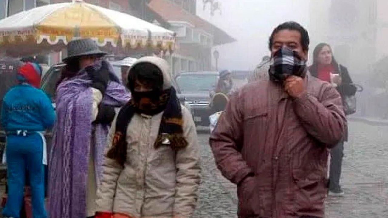 Senamhi alerta por frente frío en seis departamentos