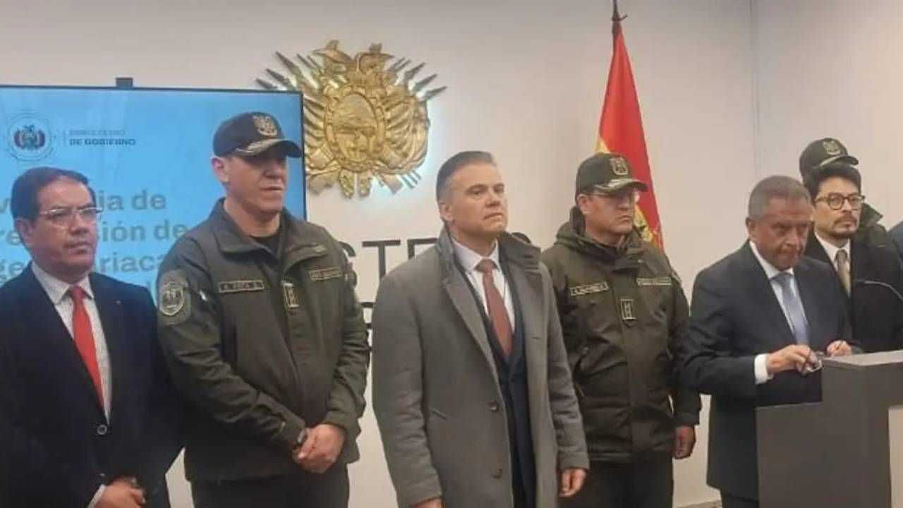 Gobierno confirma el desmantelamiento de una organización criminal encabezada por Roger Mariaca