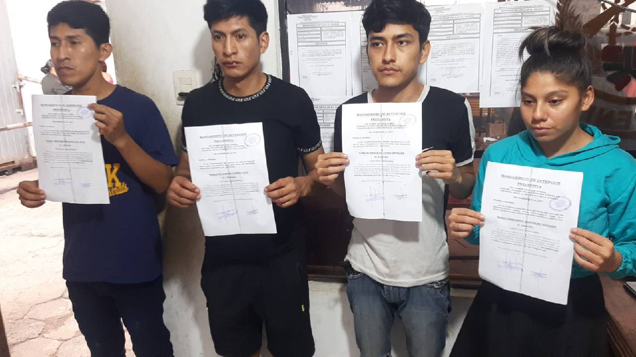 Cuatro personas envíadas a prisión por proxenetismo en residencial del mercado la Ramada