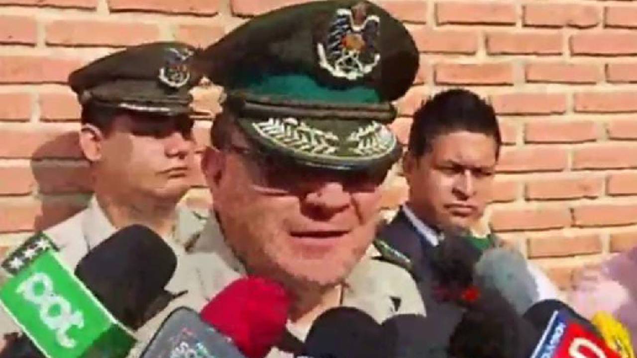 Toma de posición del comandante de la policía sobre supuesto audio de fuga