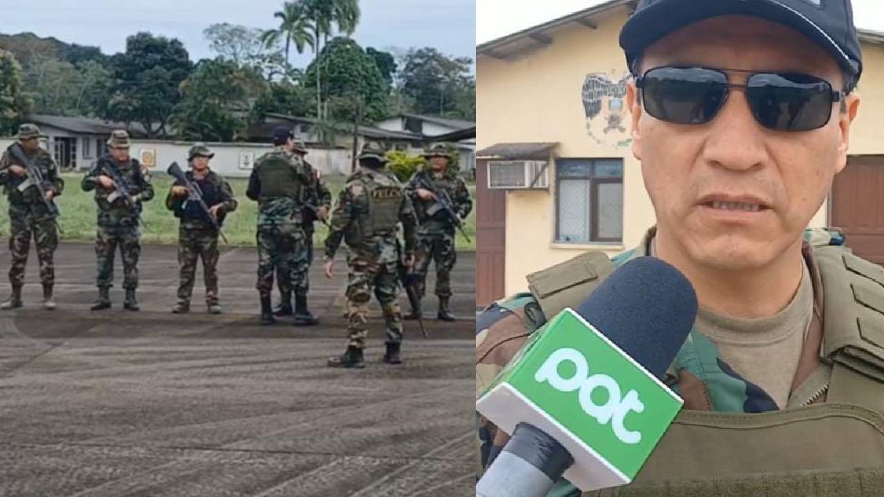 Operativo antinarcóticos en Villa Tunari tras enfrentamiento con narcotraficantes