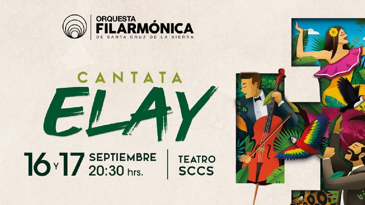  La Filarmónica de Santa Cruz presenta la "Cantata Elay" en honor al aniversario de la ciudad