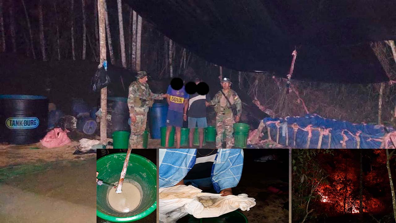 "Operativo Antinarcóticos desmantela Fábrica móvil de cocaína en Cochabamba"