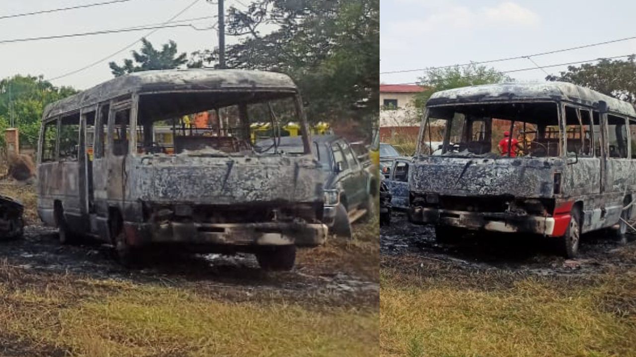Propietario de Micro Afectado por Incendio en Depósito de la Unidad de Tránsito Habla sobre su Perdida
