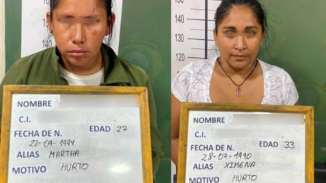 Aprehendidas dos mujeres por robo de teléfono celular en micro de la línea 79