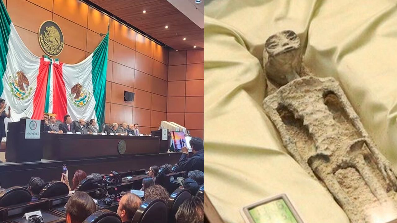 Cuerpos de extraterrestres son presentados ante diputados en histórica audiencia en la UNAM