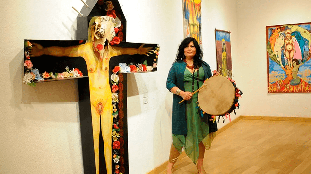 Destruyeron una muestra de  arte feminista que ofendió  a la Iglesia