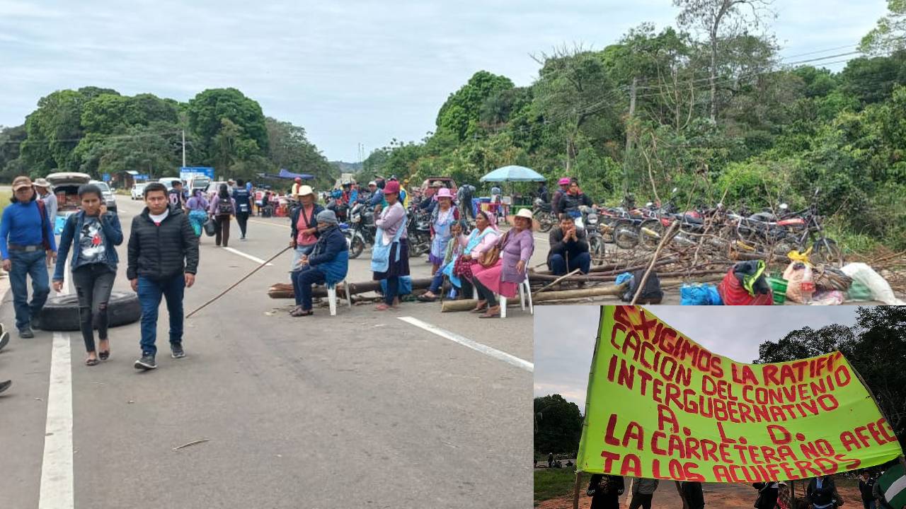 Bloqueo en la carretera Buena Vista-Las Cruces persiste mientras se buscan soluciones