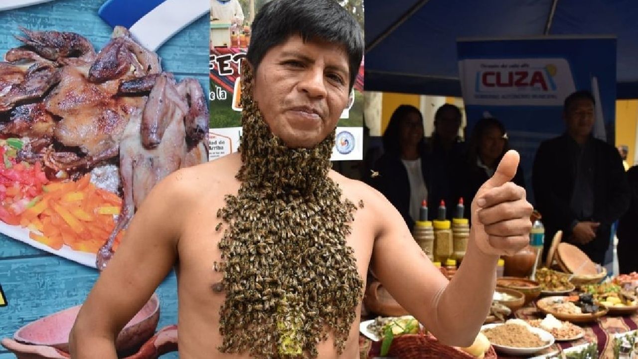Domador de abejas llega a la Llajta, invita a Feria de la Miel y promete show con “baño” de insectos