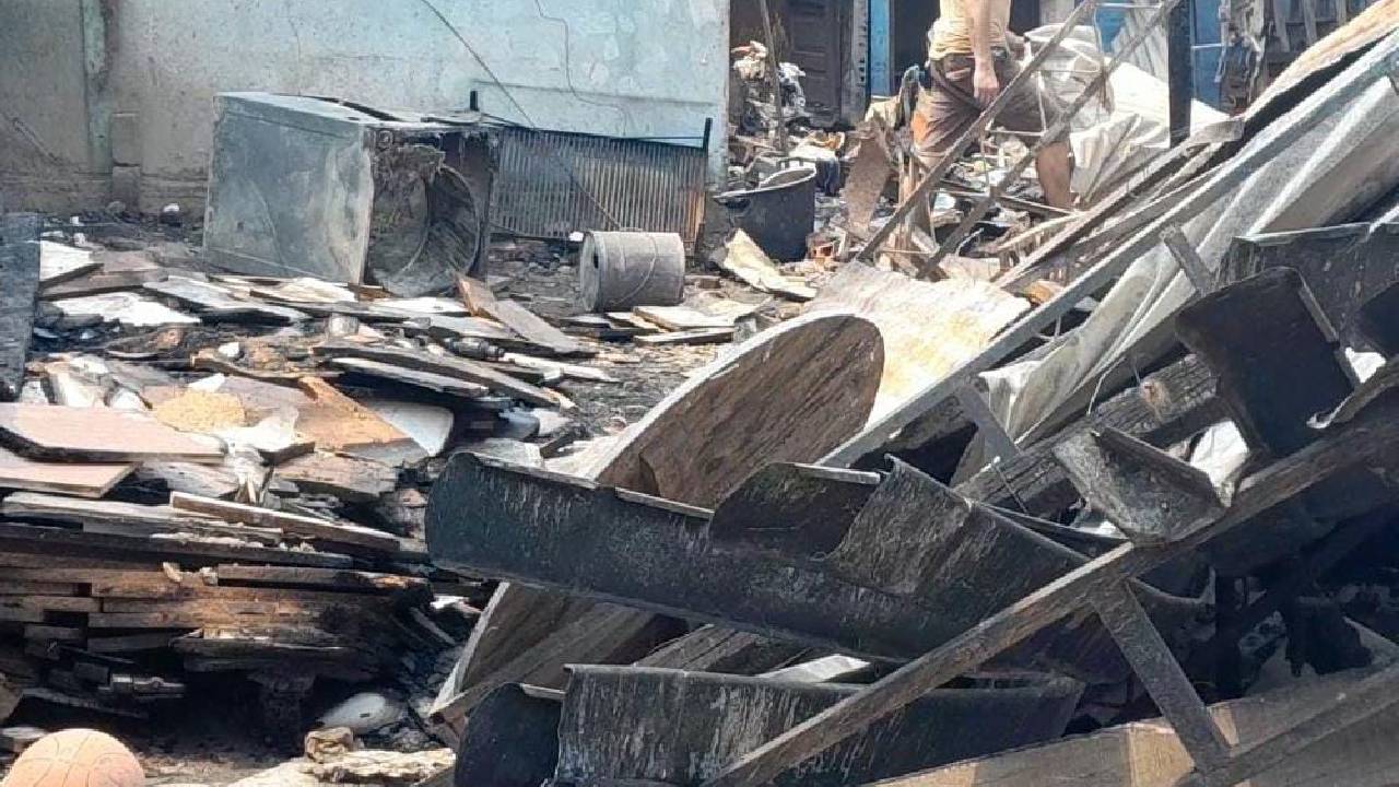  Barrio los Tusequis: Cuatro familias pierden todo por  incendio