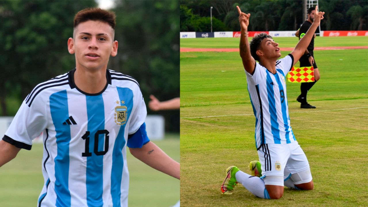 El futbolista de la Sub 17 que Scaloni subió al entrenamiento de la Selección Argentina