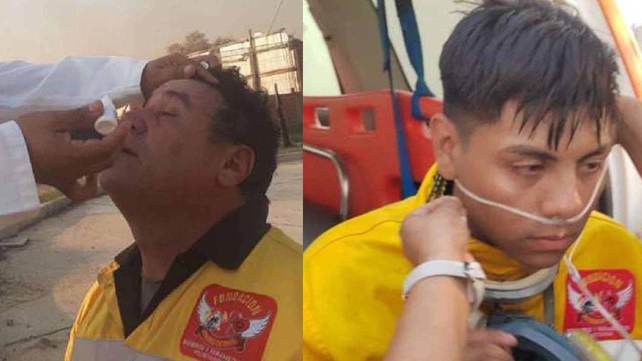 El incendio en Porongo se tornó  incontrolable 
