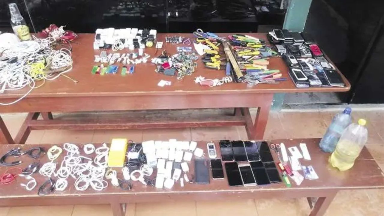Requisa en la cárcel de Palmasola tras el incremento de estafas digitales