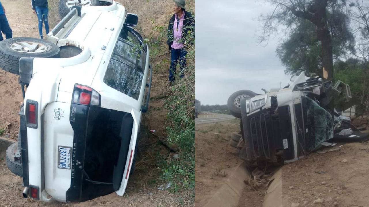 Accidente de tránsito cerca de Charagua deja al menos un fallecido y tres heridos