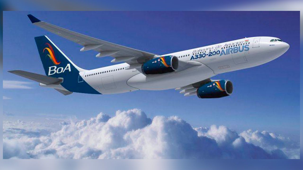 Boliviana de Aviación (BOA) ampliará sus rutas internacionales a Paraguay, Cuba y Venezuela