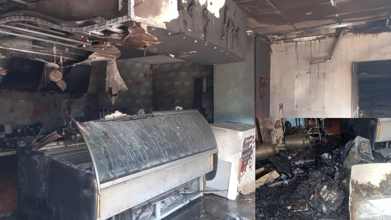 Incendio Devasta Heladería en la Avenida Beni - SCZ