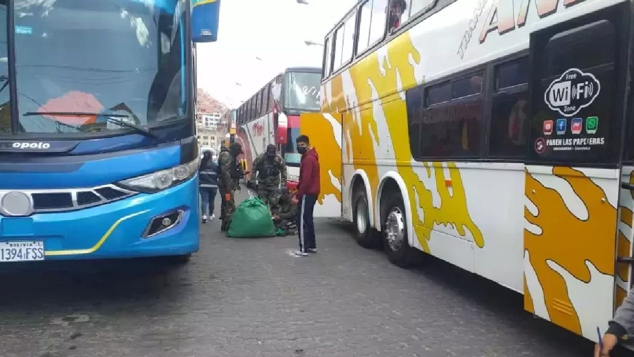 Fuerza antidroga encuentran más de 43 kilos de droga en La Paz