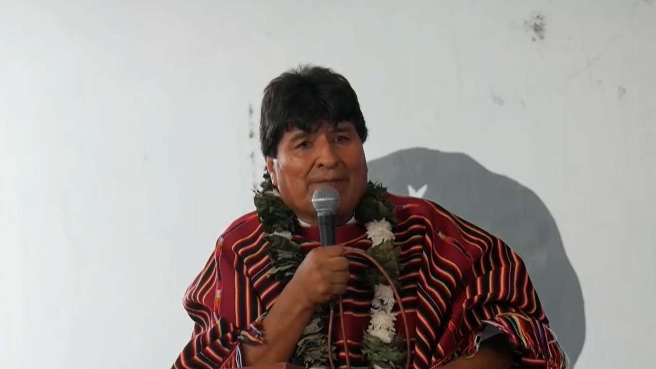 Evo Morales habla contra el presidente Luis Arce en Congreso del MAS "Lucho traidor"