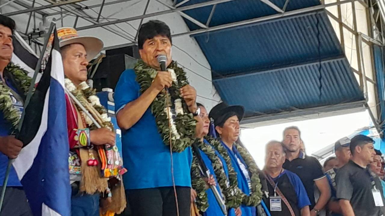 Congreso Concluye Un Dia Antes Y Evo Morales  Es Reelegido Como Lider Del  Partido Del Mas