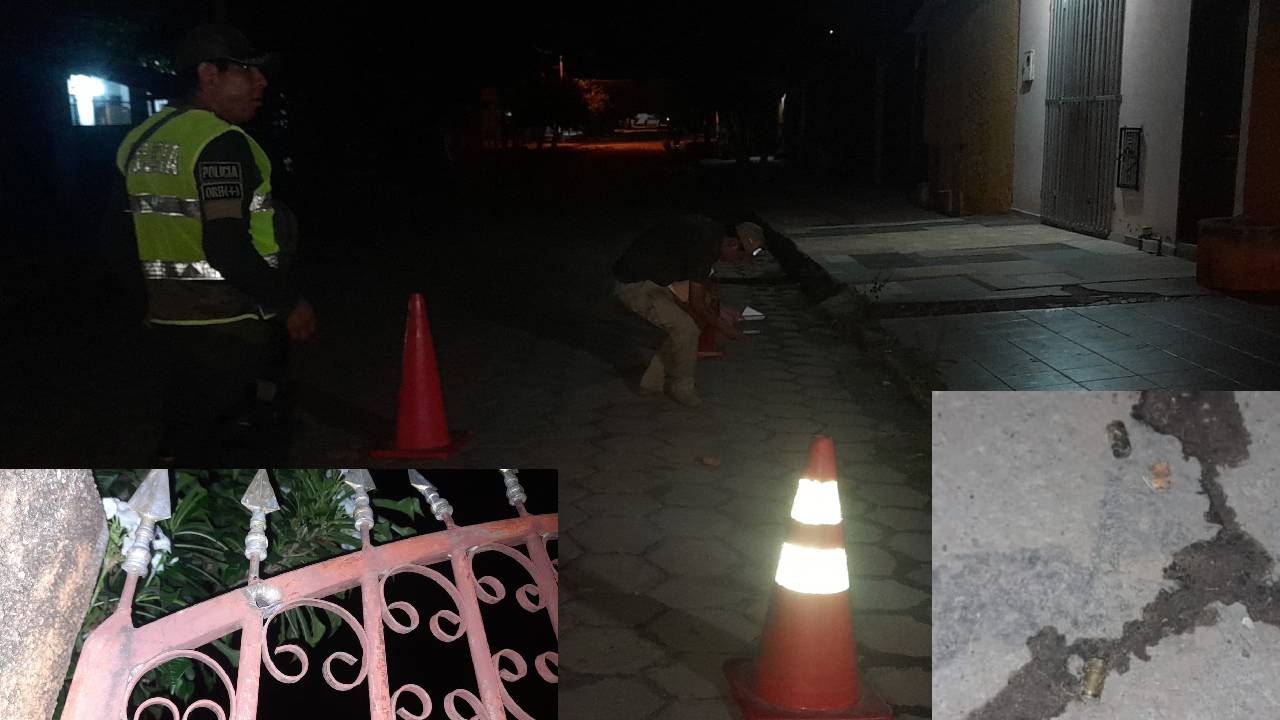 Desconocidos Abren Fuego Contra Vivienda en Warnes, Santa Cruz